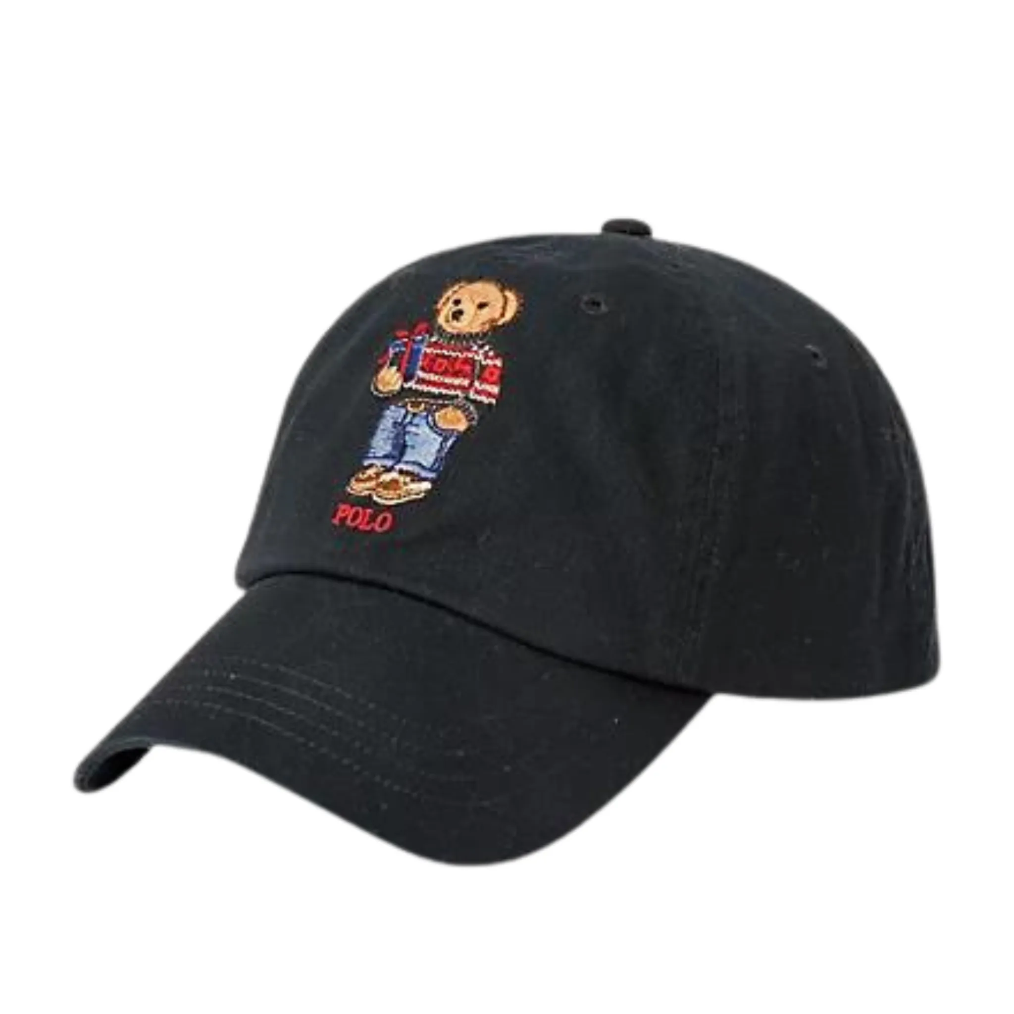 Polo Ralph Lauren Polo Bear Twill Ball Cap (Black)