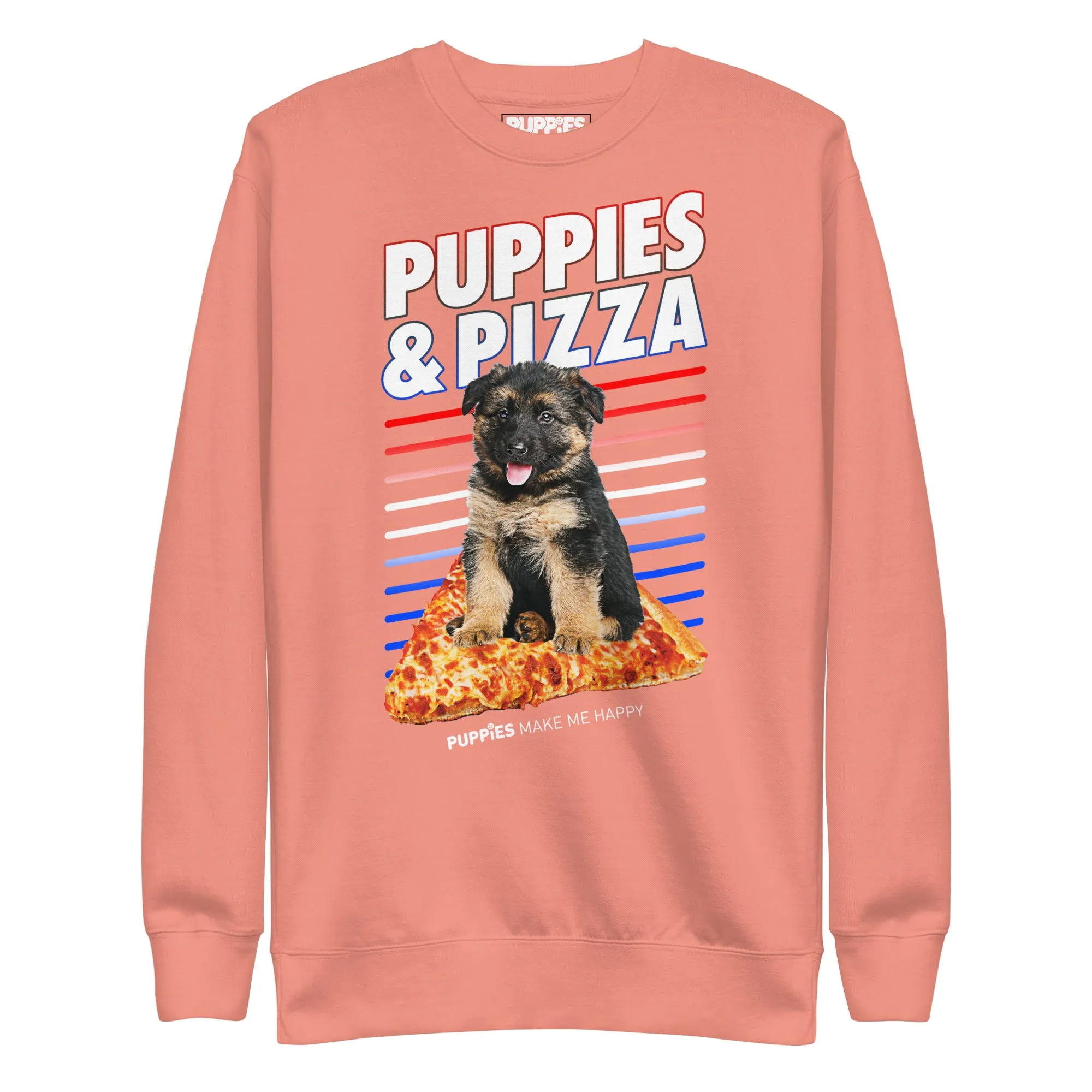 Puppies & Pizza | Unisex Premium Sweatshirt