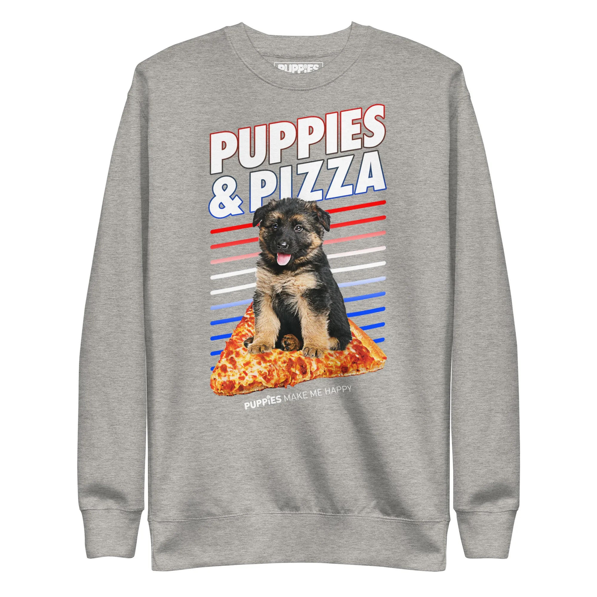 Puppies & Pizza | Unisex Premium Sweatshirt