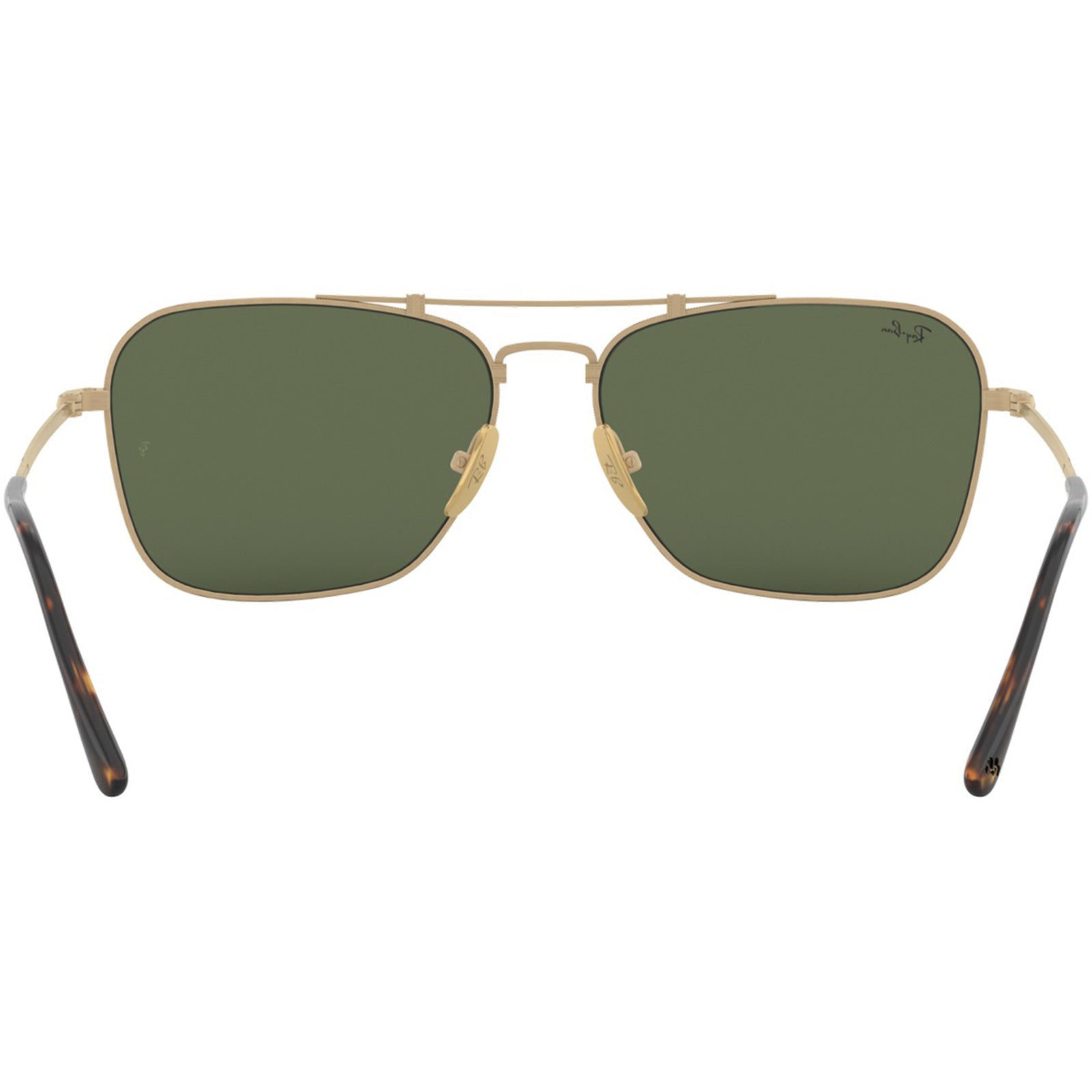 Ray-Ban Caravan Titanium Adult Aviator Sunglasses (Brand New)