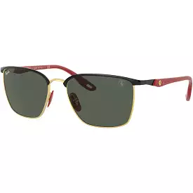 Ray-Ban RB3673M Scuderia Ferrari Collection Adult Lifestyle Sunglasses (Refurbished, Without Tags)