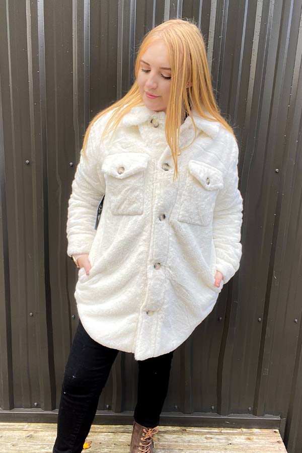 RD Style Faux Fur Jacket