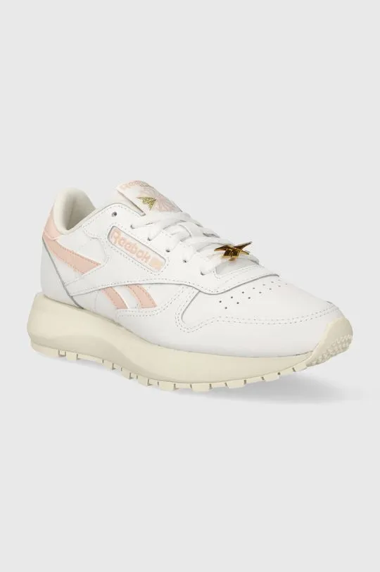 Reebok Classic leather sneakers CLASSIC LEATHER white color