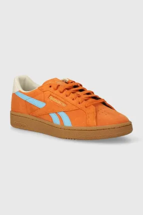 Reebok Classic suede sneakers Club C Grounds Uk orange color 100074846