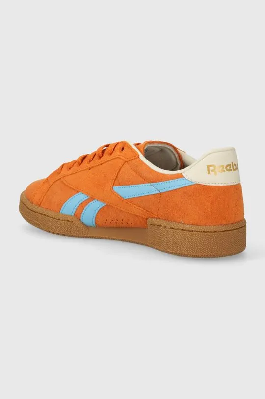 Reebok Classic suede sneakers Club C Grounds Uk orange color 100074846