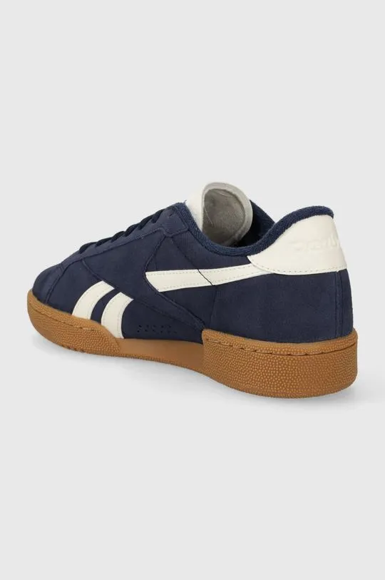 Reebok suede sneakers navy blue color