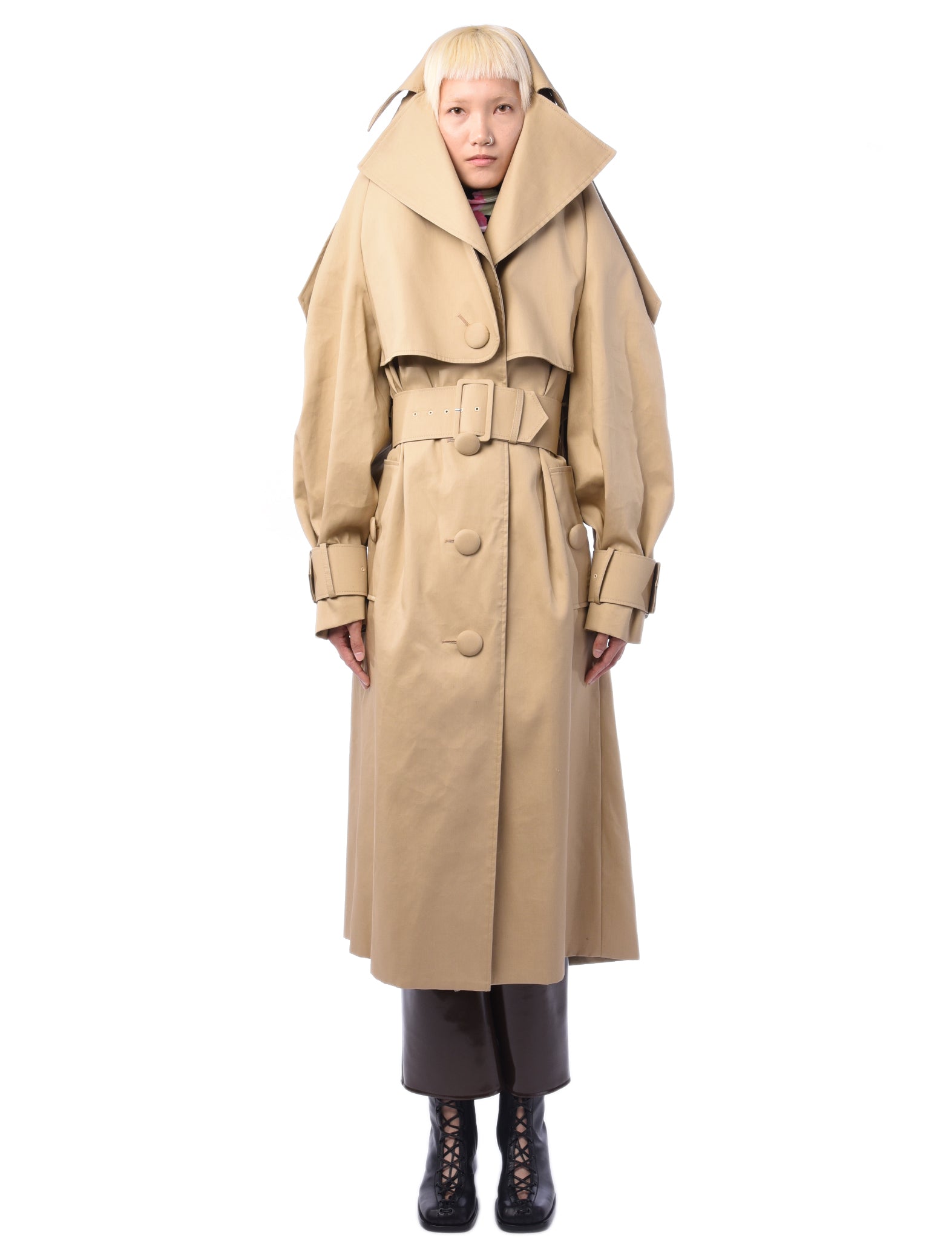 Richard Quinn Cocoon Mac Runway Coat