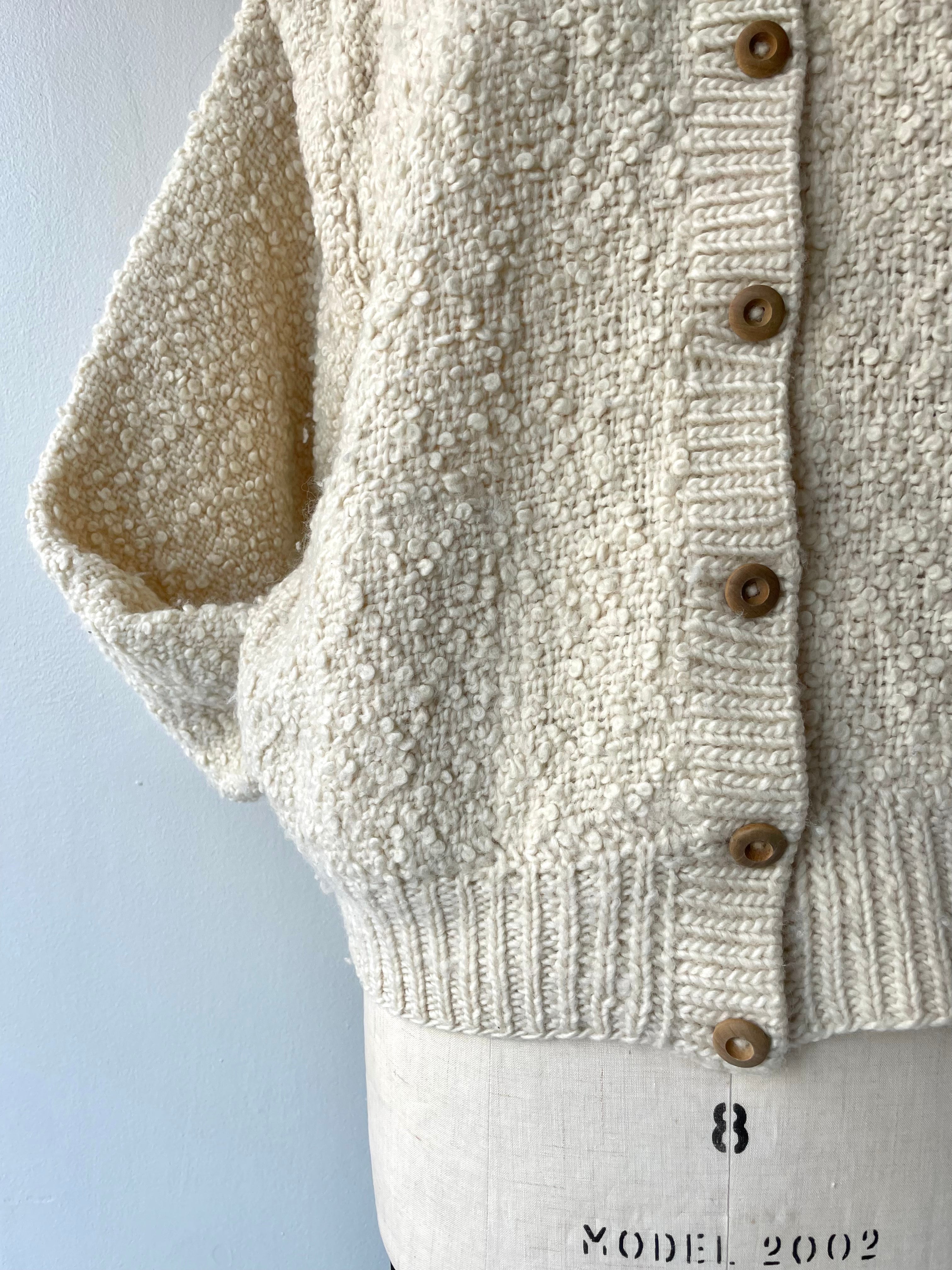 Rowan Boucle Wool Bomber