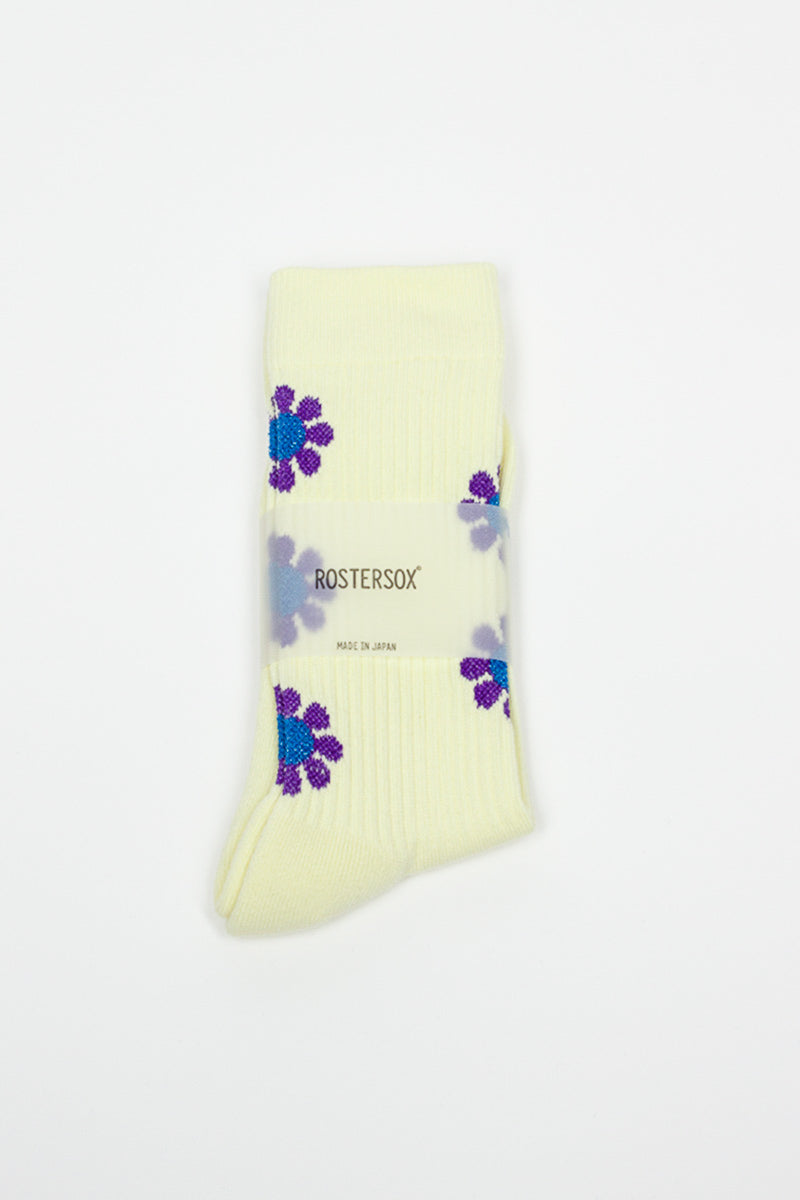 RS-195 Peace Socks Yellow