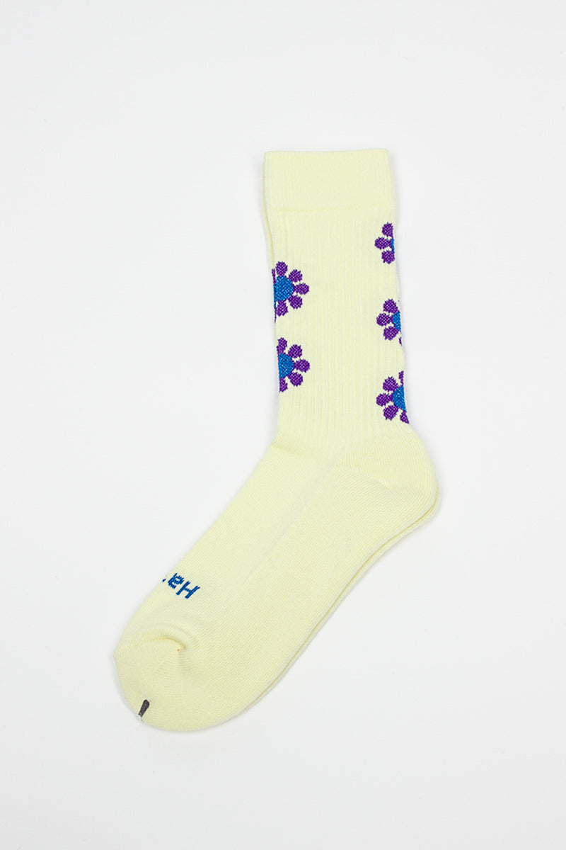 RS-195 Peace Socks Yellow