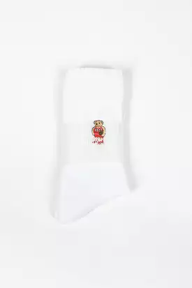 RS-198 Team Bear Socks White