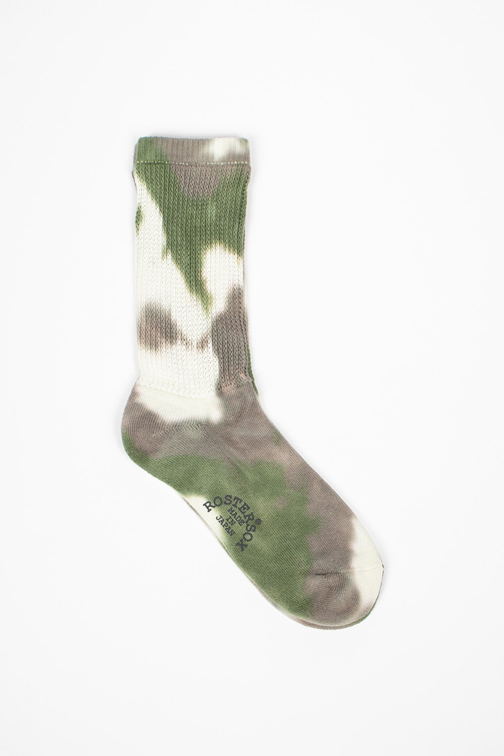 RS-297 Tie Dye Socks Green