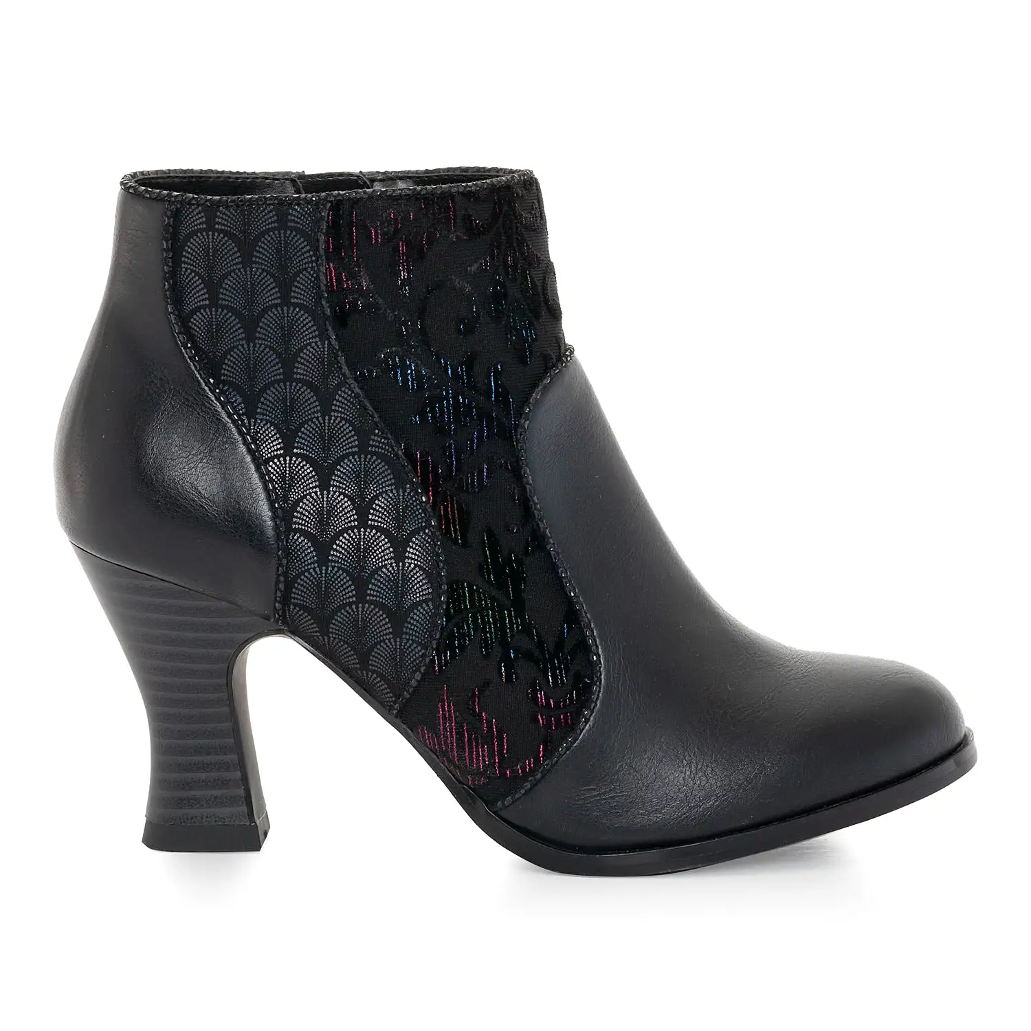 Ruby Shoo Leighton Black Ankle Boots