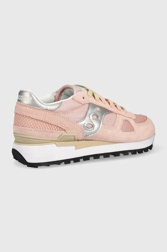 Saucony sneakers Shadow pink color