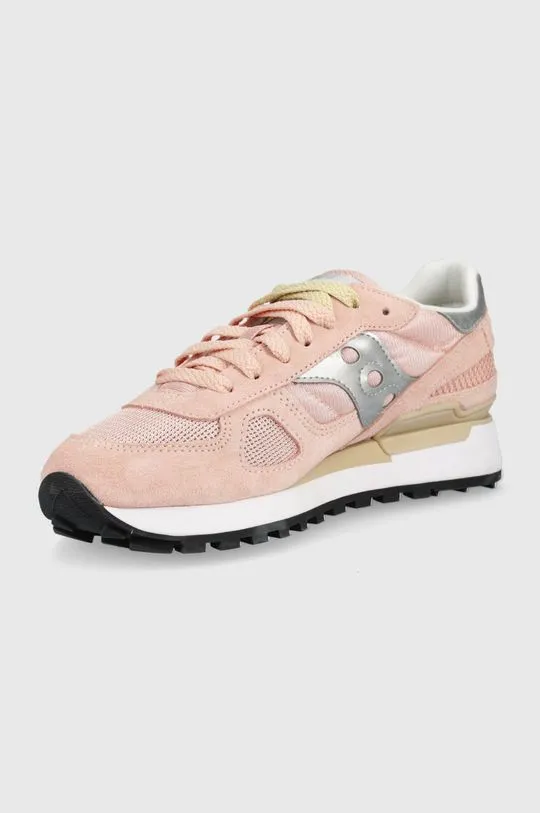 Saucony sneakers Shadow pink color