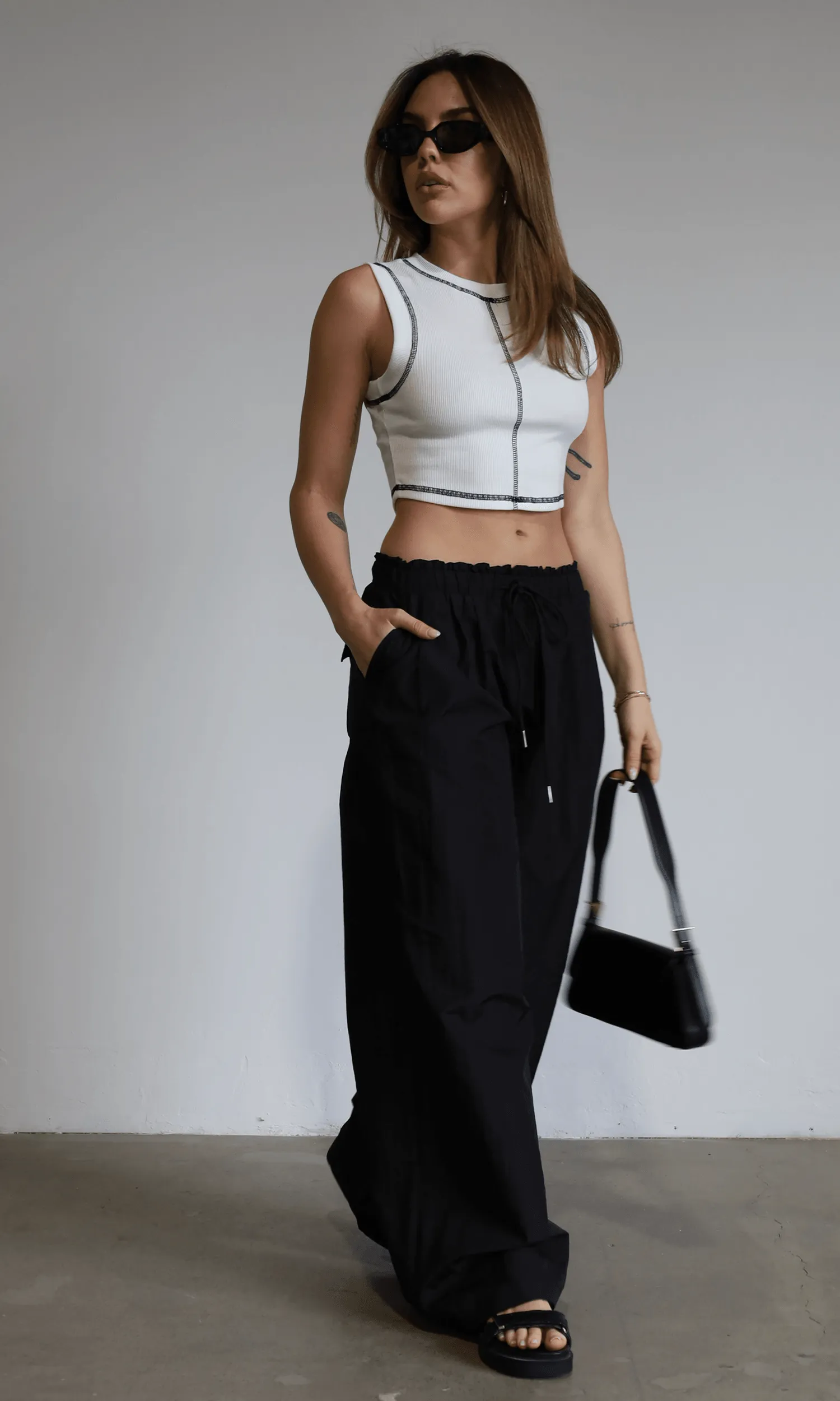 Set The Tone Crop Top - FINAL SALE