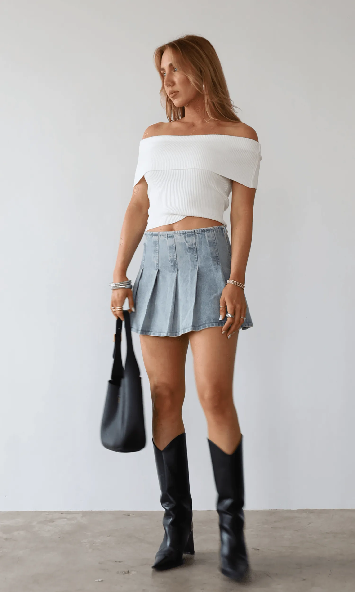 She's Spoiled Crop Top - FINAL SALE