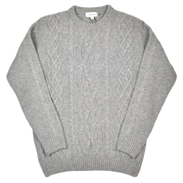 Soulland - Gaedicke Cable Knit Sweater - Grey