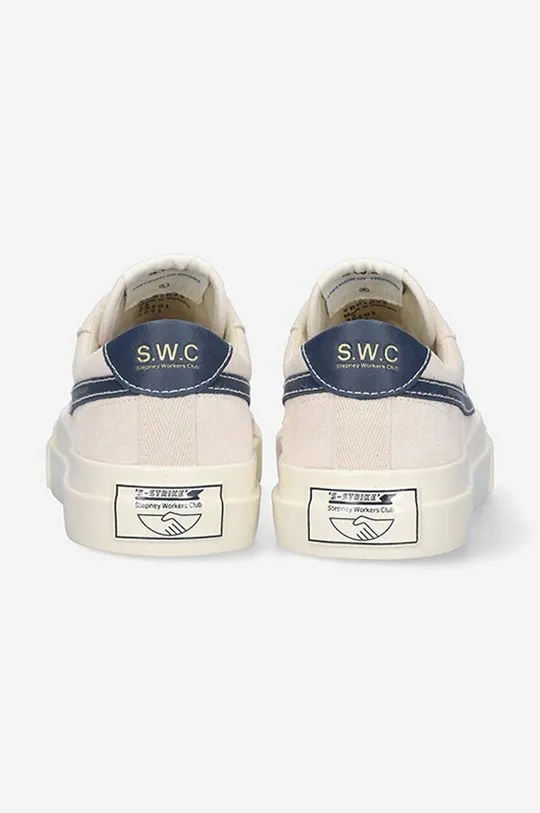 Stepney Workers Club suede sneakers Dellow S-Strike beige color YB07025