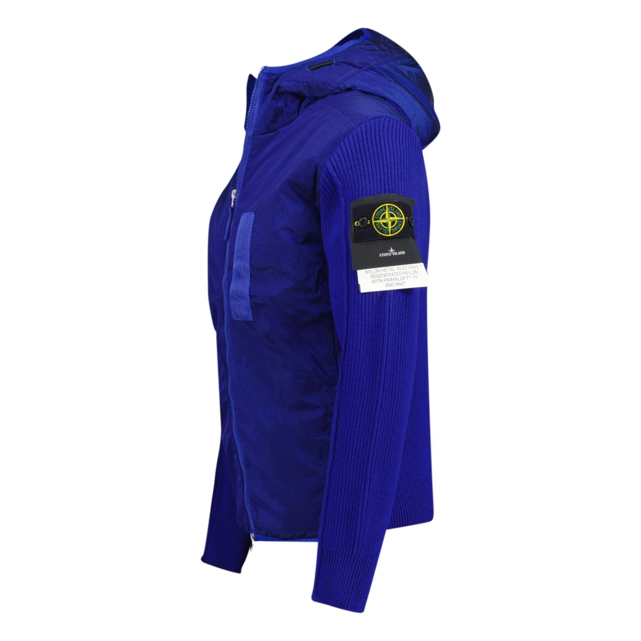 Stone Island Primaloft-TC Knit Jacket Blue