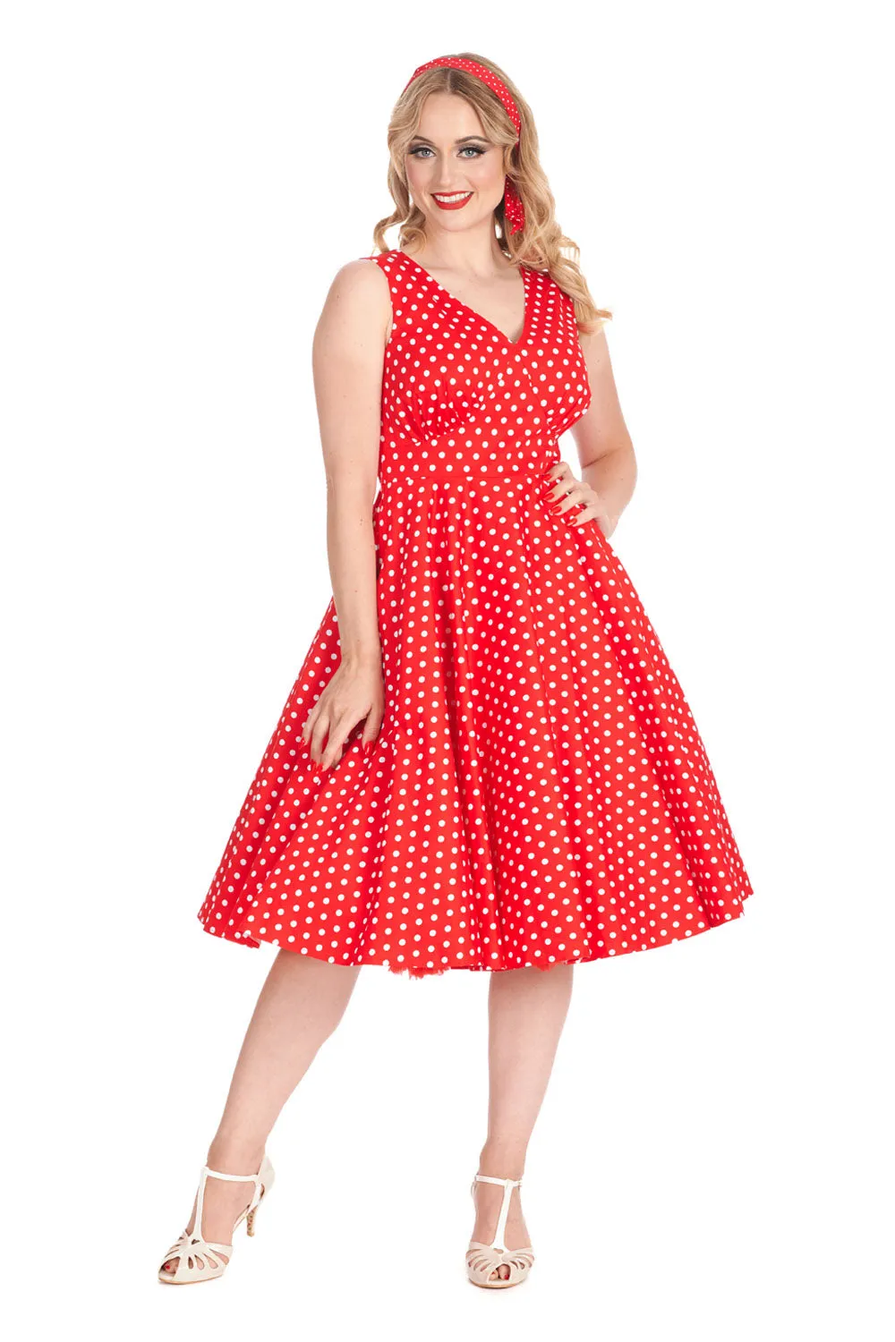 SUMMER OF SPOTS DRESS