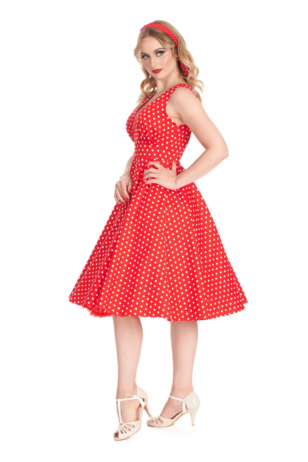 SUMMER OF SPOTS DRESS