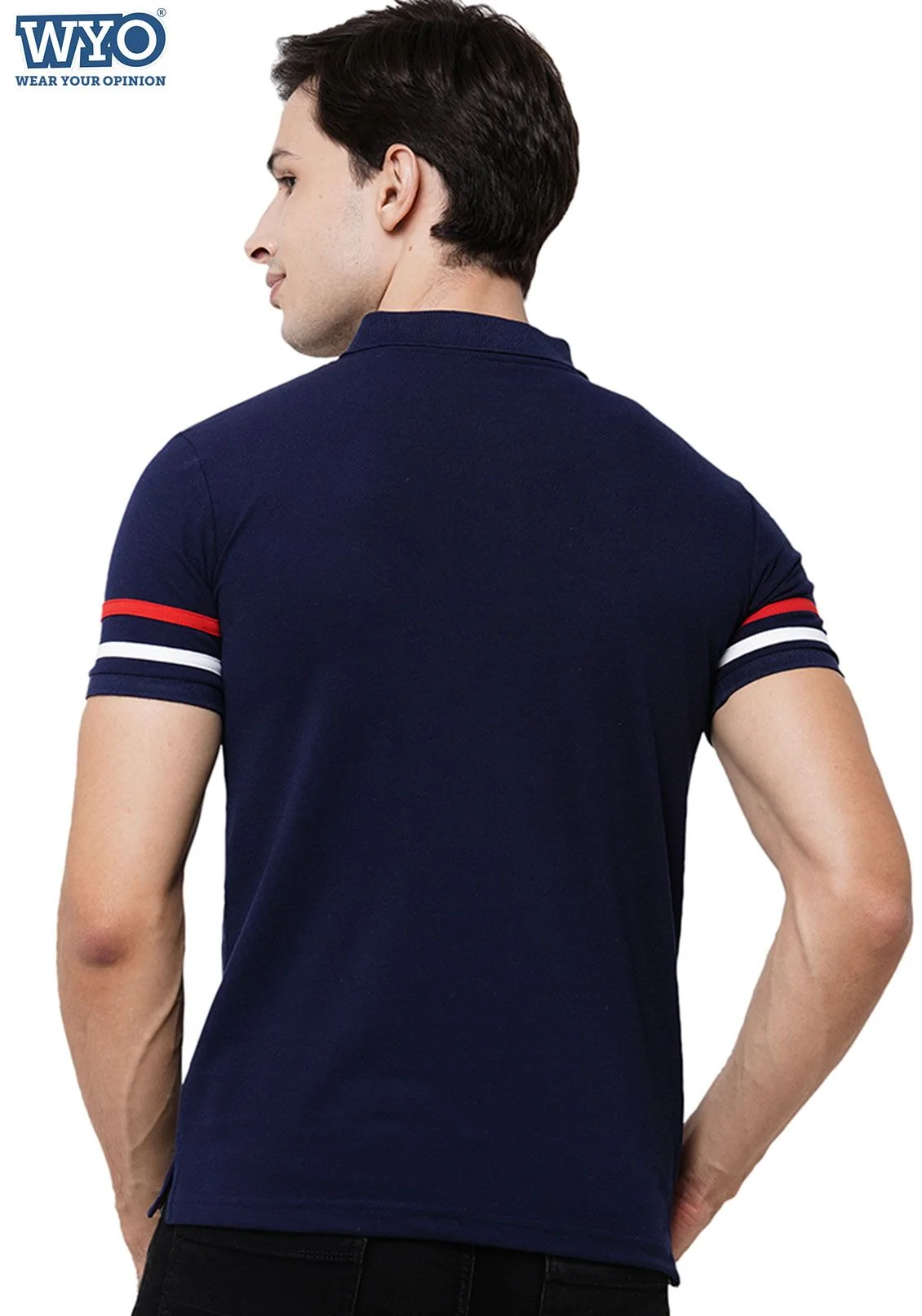 Superhero Captain America Stripe Polo