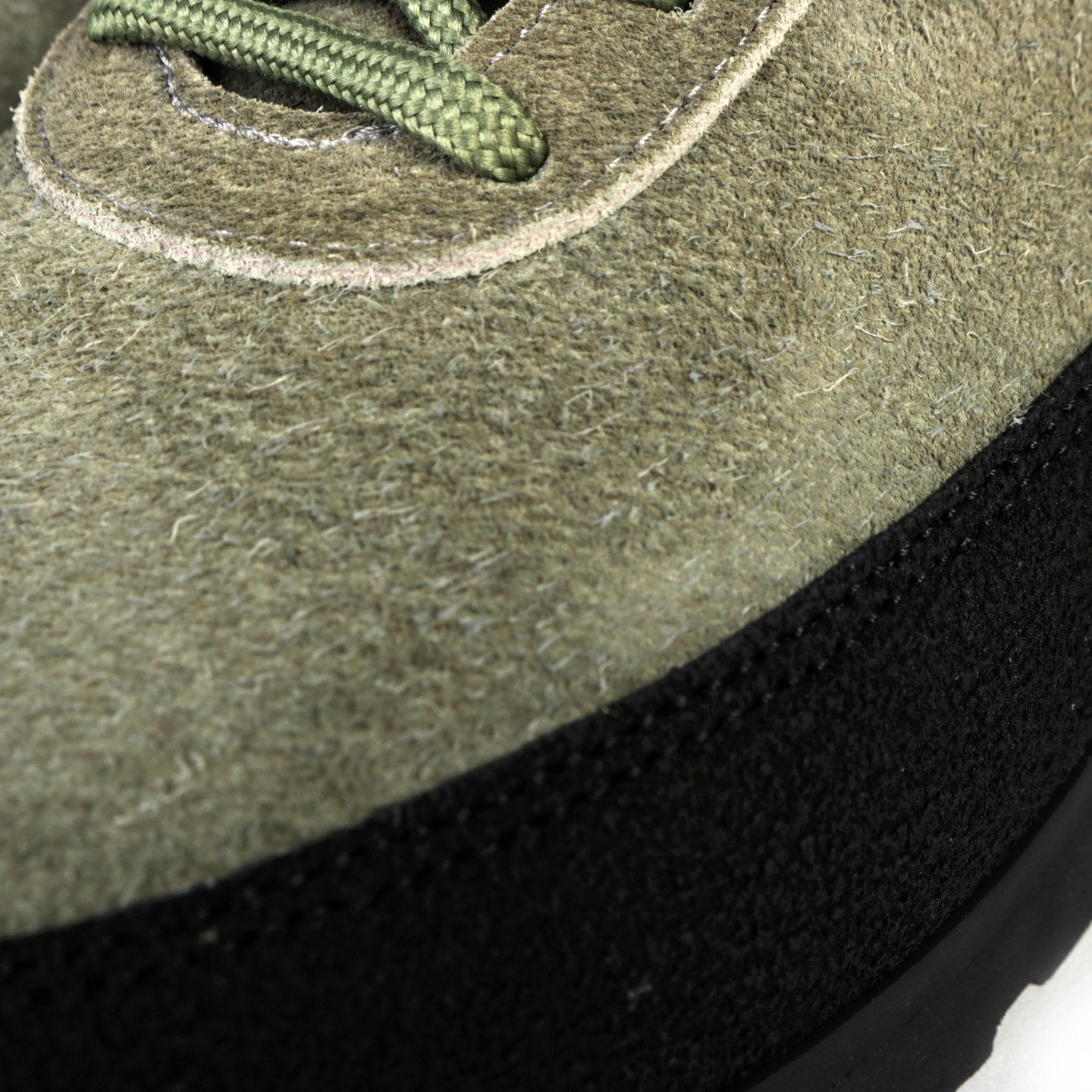 TARVAS EXPLORER SPINACH HAIRY SUEDE