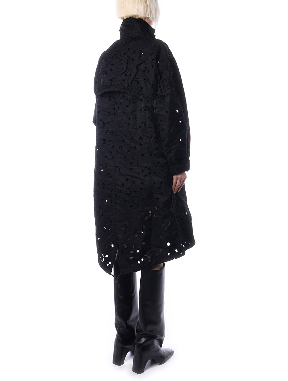 Toga Pulla Nylon Twill Embroidery Coat