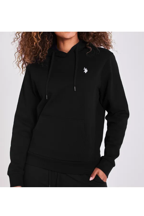 U.S. POLO ASSN. Women Hoodie Aba Black