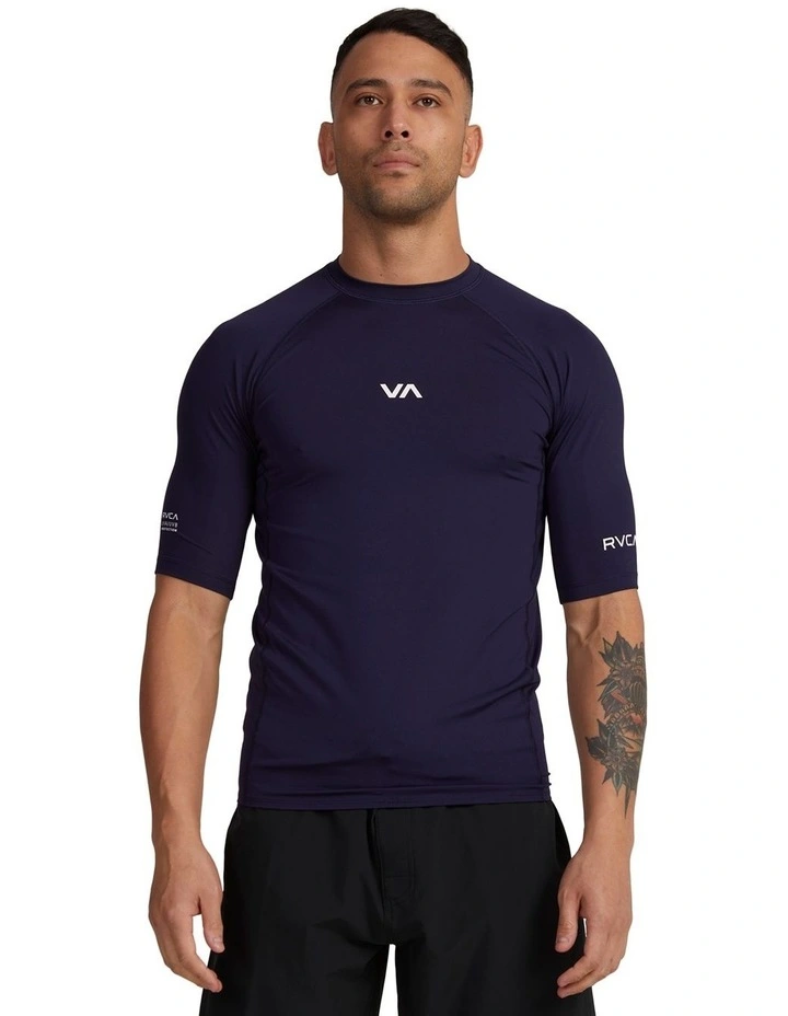 VA Short Sleeve Rashguard in Navy