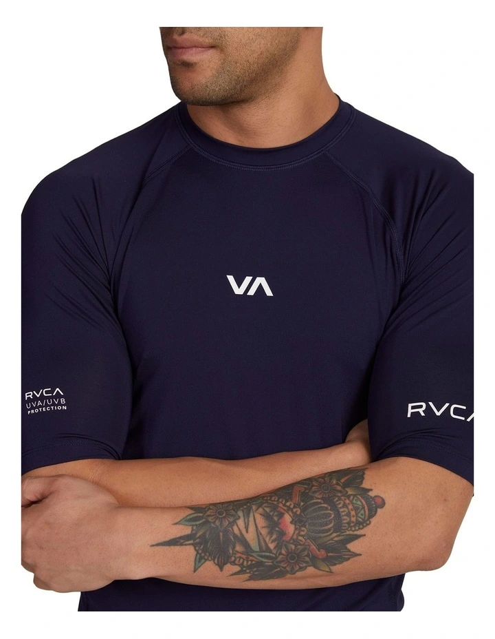 VA Short Sleeve Rashguard in Navy