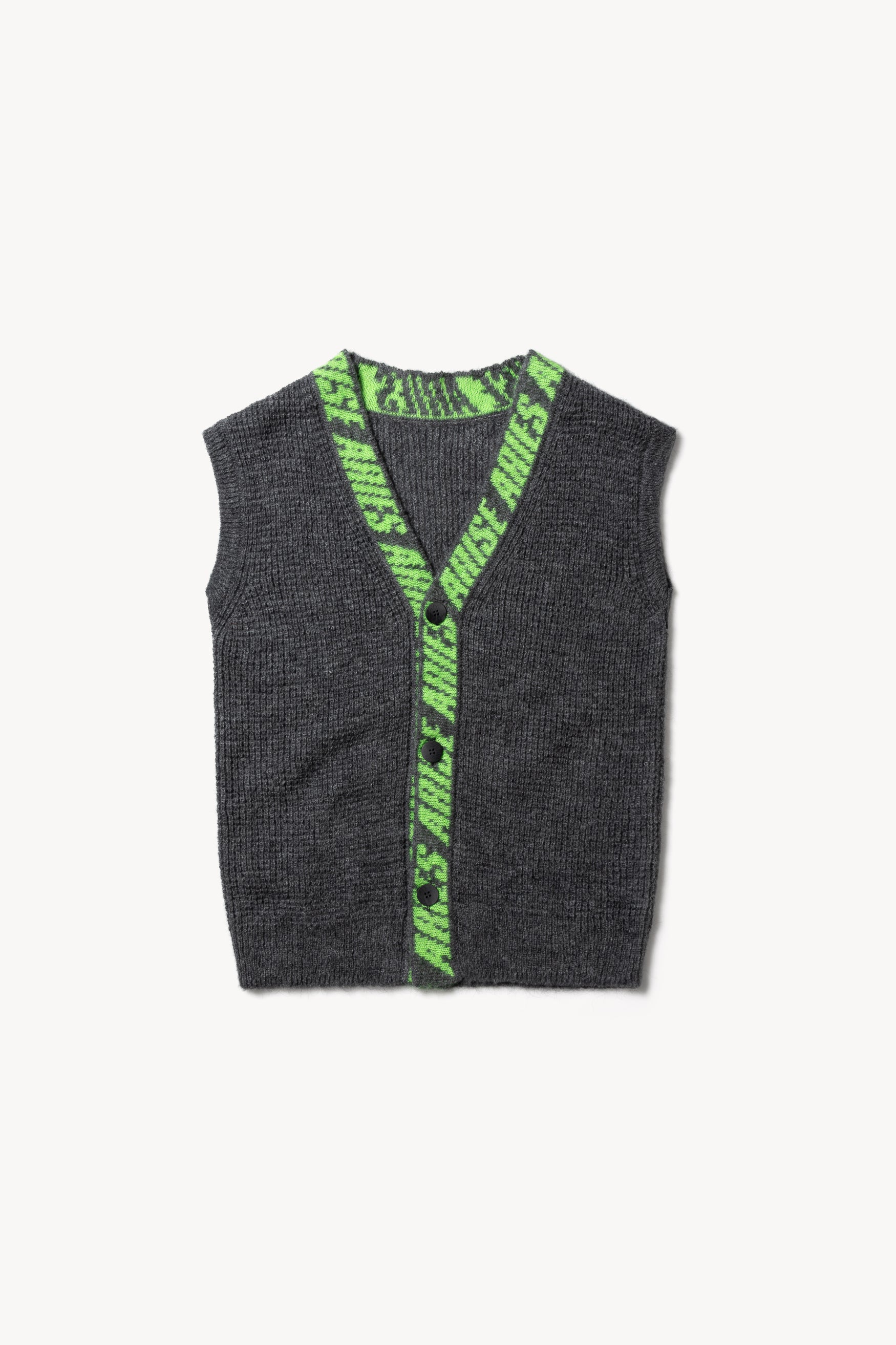 Waffle Knit Sweater Vest