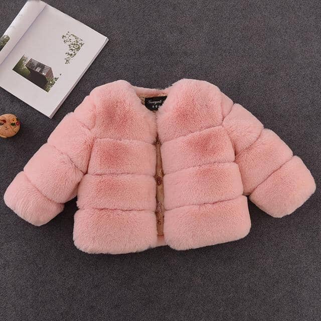 Warm  Faux Fur jacket - Priority Shipping