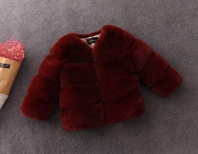 Warm  Faux Fur jacket - Priority Shipping