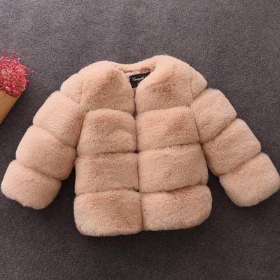 Warm  Faux Fur jacket - Priority Shipping