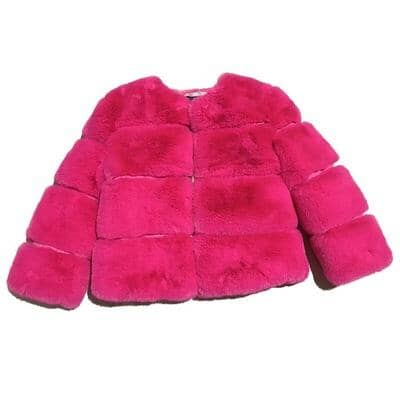 Warm  Faux Fur jacket - Priority Shipping