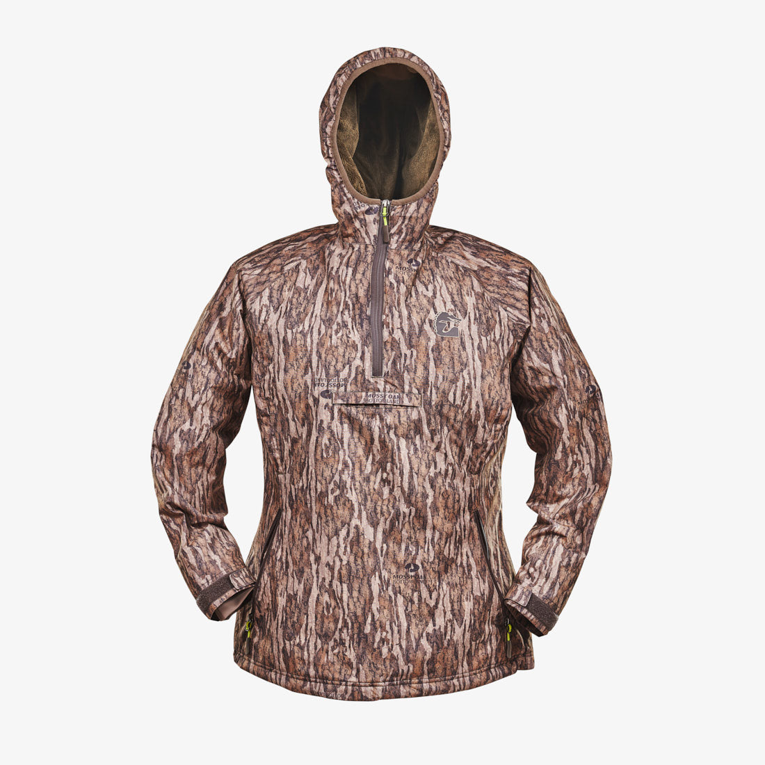 Waterproof 1/2 Zip Bog Hoodie | Womens - Mossy Oak Bottomland by Gator Waders