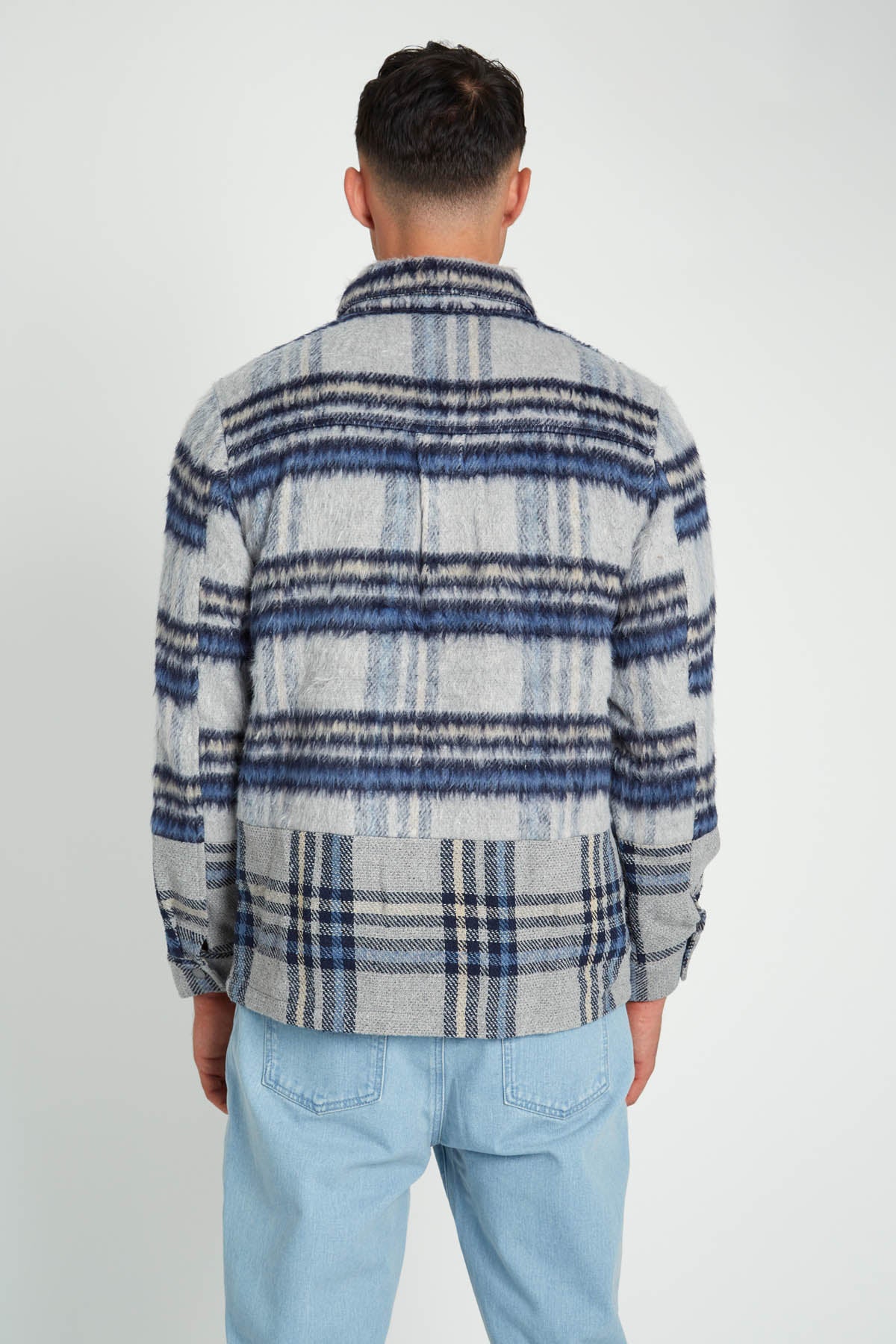 WATTS BRUSHED CHECK OVERSHIRT