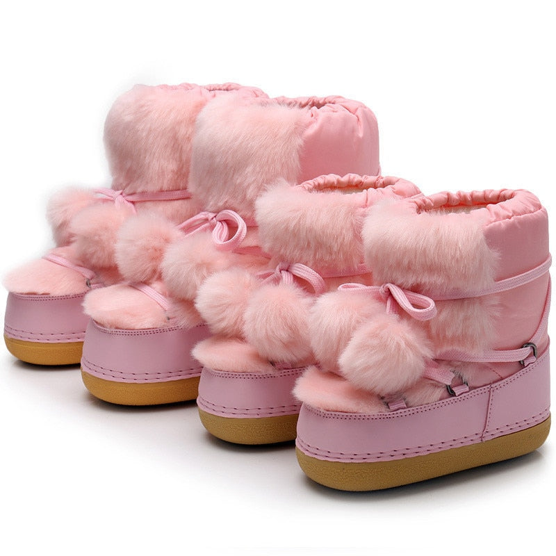 Women Winter  Fluffy Snow Boots - Kimi