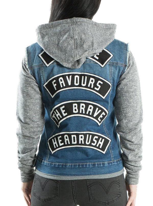 Women's Boudica Fleece Jacket (Denim)