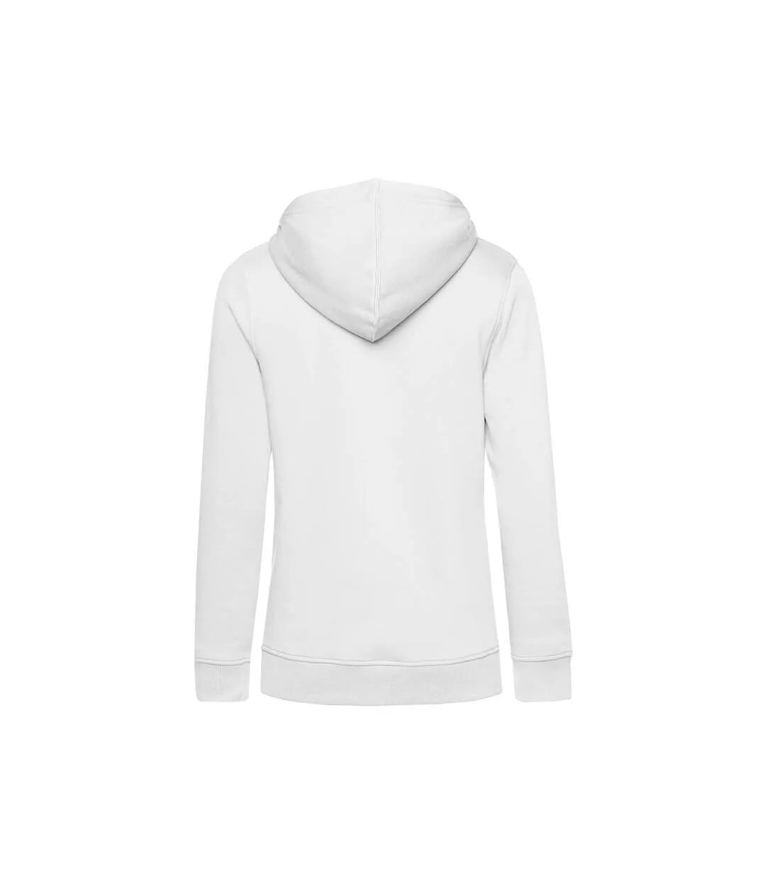 Womens/ladies organic hoodie orange B&C