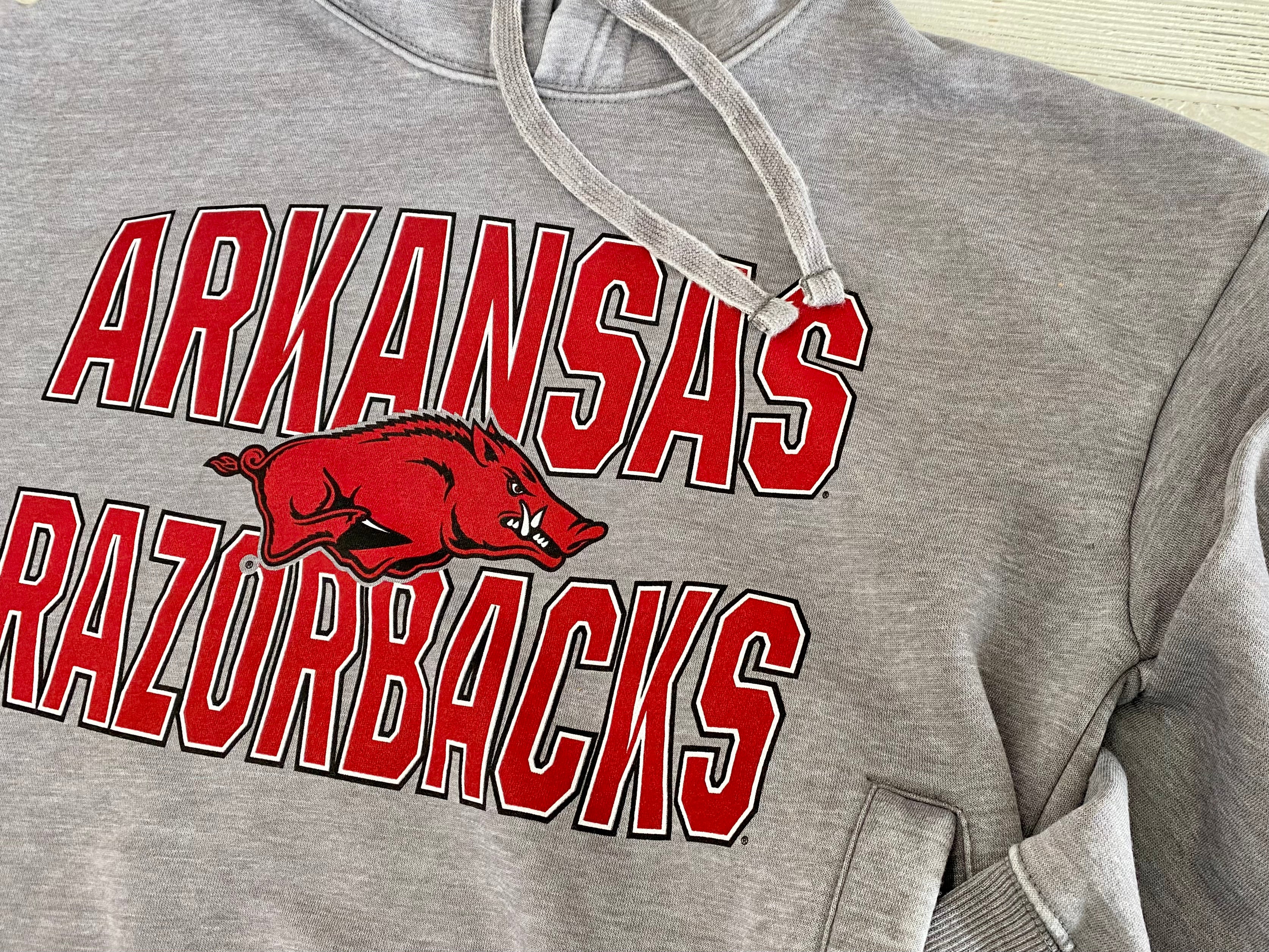 Woo Pig Side Split Arkansas Razorbacks Hoodie